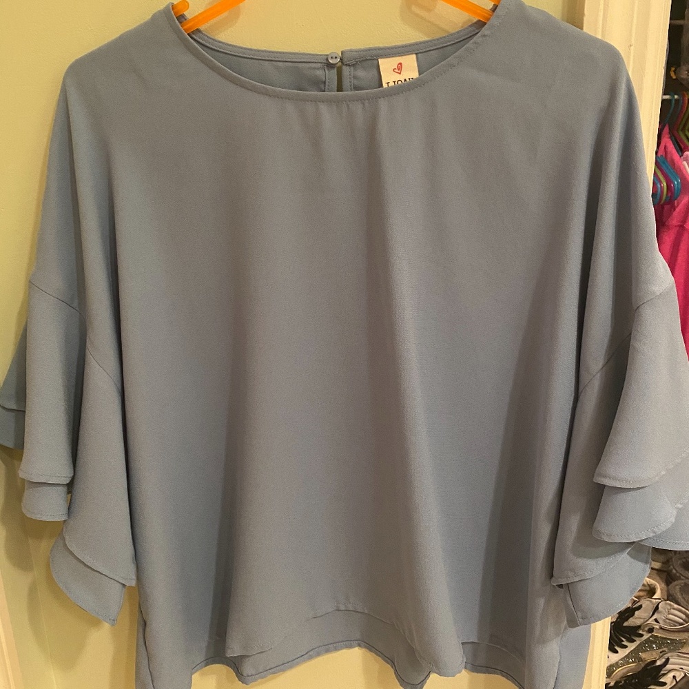 Blue IJOAH Blouse